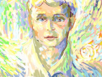Портрет Сергея Есенина