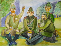 день Победы, 9 мая, весна
