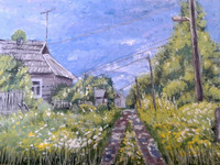 Деревенская улочка