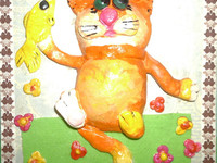 Кот рыболов