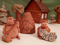 поделка из глины