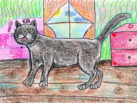 Кошка Серафима