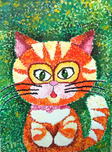 весна, котёнок