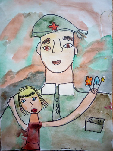 день Победы, 9 мая, весна