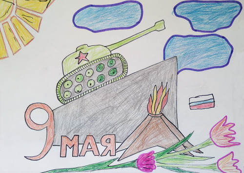 день Победы, 9 мая, весна