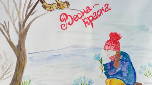 весна, первоцветы