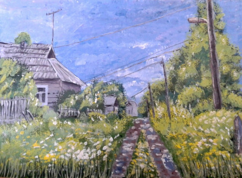 Деревенская улочка