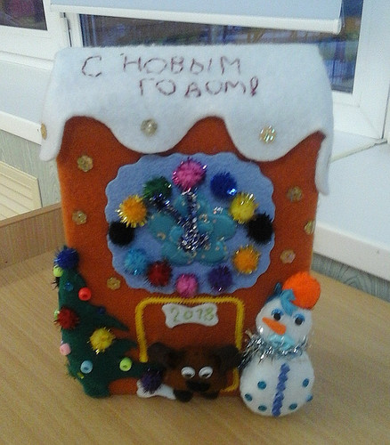 зима, новый год
