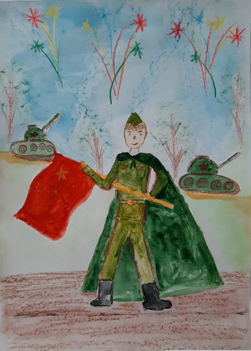 день Победы, 9 мая, весна