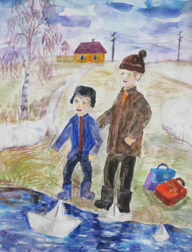 весна, Плывут, плывут кораблики