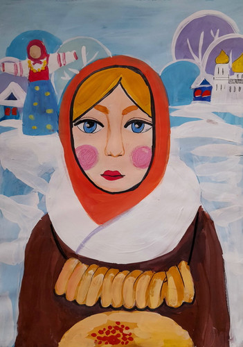весна, масленица