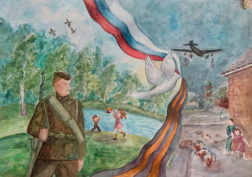 день Победы, 9 мая, весна