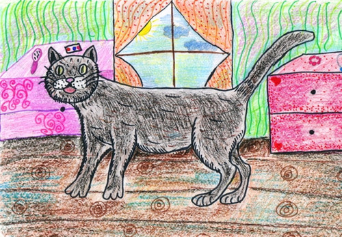 Кошка Серафима
